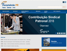 Tablet Screenshot of fecomerciopr.com.br